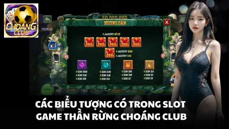 Các biểu tượng trong game tạo sự kịch tính cho trò chơi